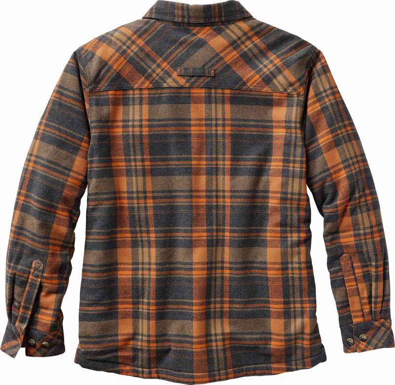 Legendary Whitetails Men's Buck Commander Deerfield Flannel Berber Lined Shirt Jacket