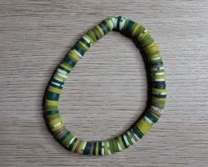 Mossy Meadow Clay Bracelet