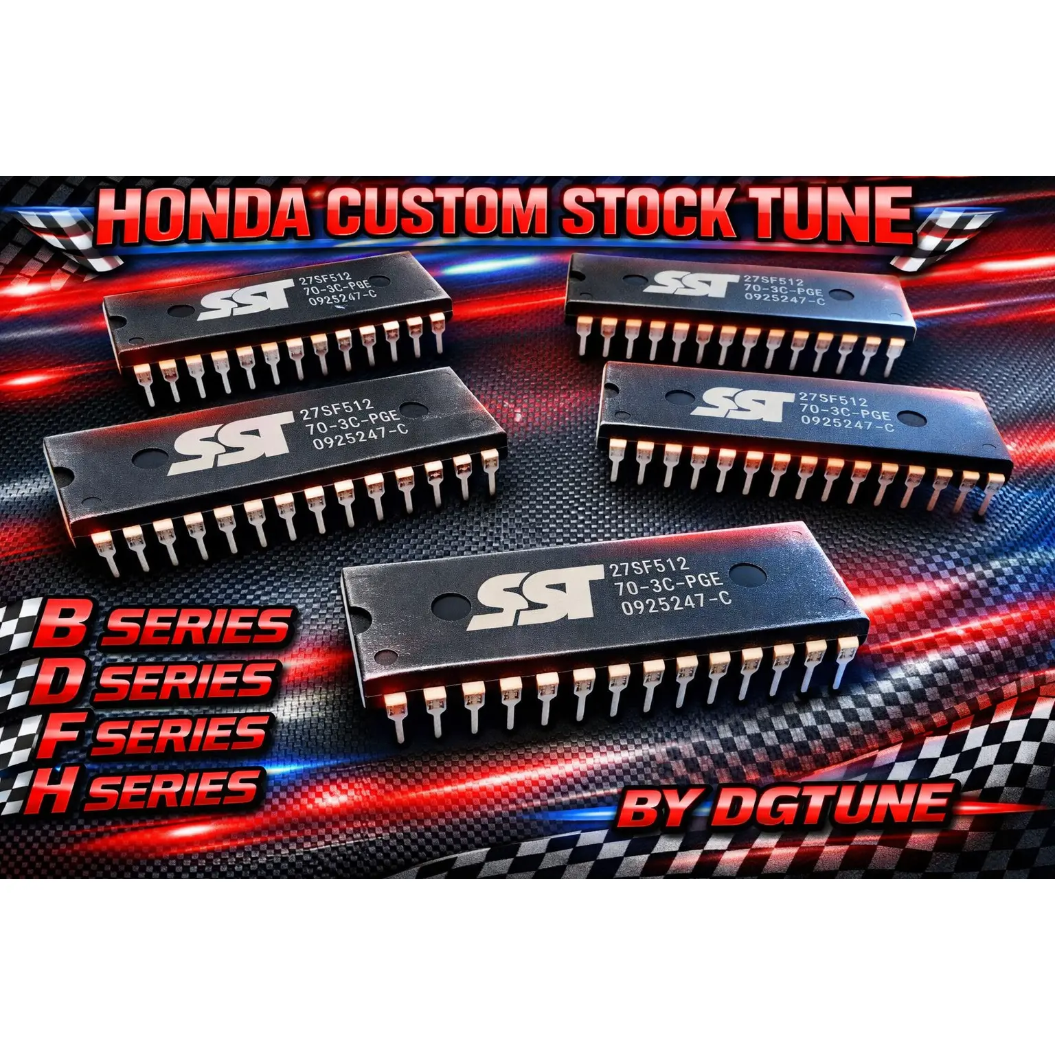 Honda OBD1 Stock Basemap ECU Chip Tune – P28 P30 P61 P72 P75 P05 P06 P07 P08