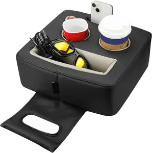 Backseat Cup Holder for , Couch & Sofa Cup Holder, Backseat  Organizer & Storage, Bed & Couch , Drink Holder for Snacks, Remotes, Phones