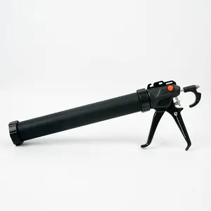 Multi-Functional Glass Glue Gun, Professional Structural Adhesive Gun, Auto Lever, 360° Rotatable, Ideal for Home Renovation, Floor and Bathroom Sealing