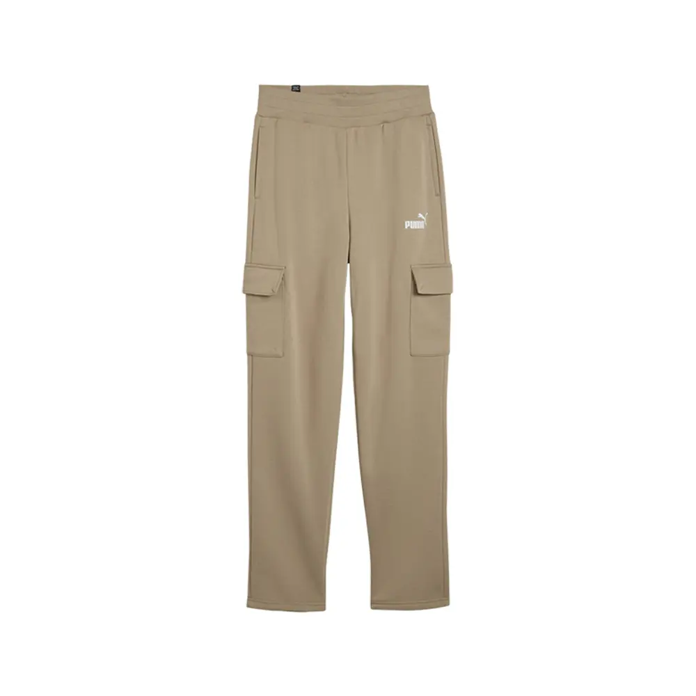 PUMA Womens Essentials Fleece Cargo Pants Casual - Brown