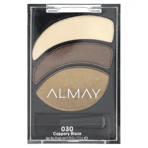 Almay Shadow Trios, Smoky Eyeshadow, 030 Coppery Blaze, 0.19 oz (5.5 g)