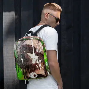 Graffiti Camo Backpack