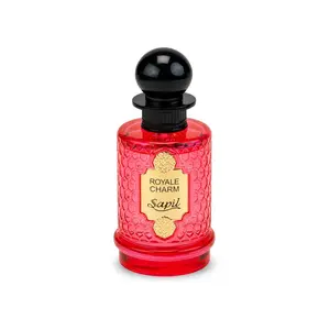 Sapil Royale Charm Unisex Perfume – Long-Lasting Arabic Eau de Parfum with Exotic Fruits, Amber & Vanilla – Citrus Floral Luxury Fragrance for Men & Women – Dubai-Inspired Scent – 3.4 oz