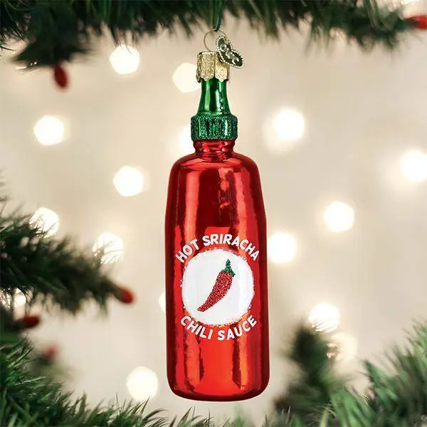 Sriracha Sauce Ornament Sriracha Sauce Ornament