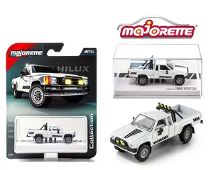 Majorette 1:64 Collector Series Wave 4 2026 – 1985 Toyota Hilux SR5 4×4 – White