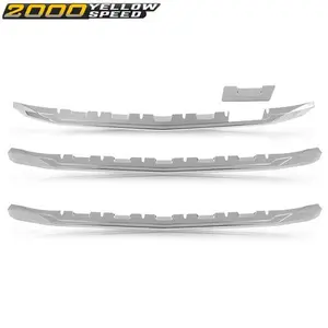 Chrome Snap On Grille Overlay Grill Cover Fit For Chevy Silverado 1500 2016-2018