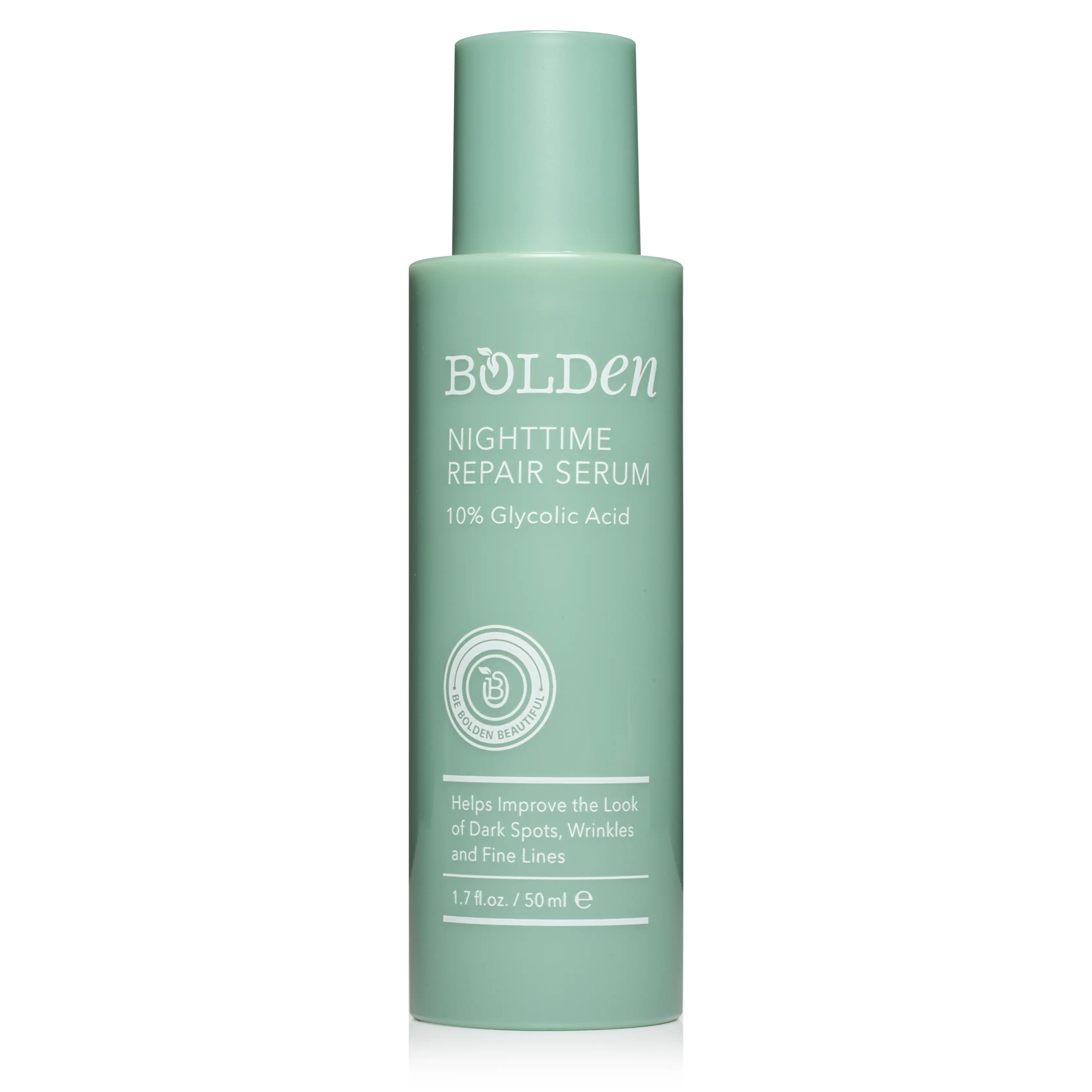 Bolden Nighttime Repair Serum | 10% Glycolic Acid Serum for Dark Spots