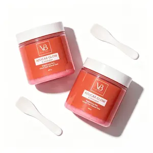 VB Azucar Glow Exfoliant & Brightening Sugar Scrub (100g) - Hydrating Facial Cleanser to Exfoliate for Smoother Skin