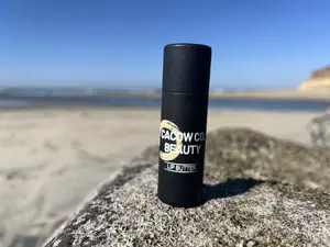 CaCow Co. Beauty Signature VanillaCinnaMint® Lip Butter - Hydrating Lip Butter with Beeswax for Comfort and Skin Preservation- Chocolate-Enhanced Skincare