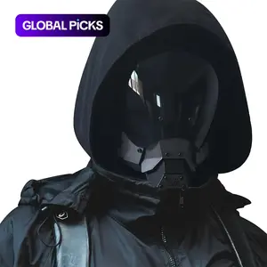 Full Face Mask, Double Sided Breathable Tactical Mask, Party Cosplay Mask, Cyberpunk Mask, Festival & Party Supplies #GLOBAL PICKS
