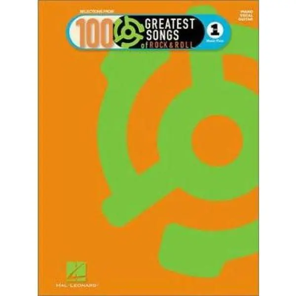 USED Book - VH1's 100 Greatest Songs of Rock & Roll by Various (Paperback) - english