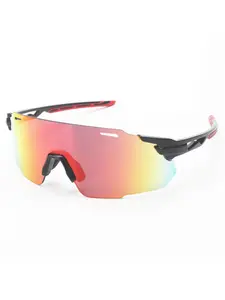 Fashion Sport Glasses for All Scenarios, Clear Vision Anti-Fog Scratch-Resistant, Running Cycling Hiking Fishing, Unisex PC Frame, Sports Sunglasses