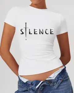 Silence fitted shortsleeved  Tops