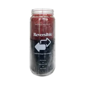 Reversible Intention Scented Clean Burning Palm Wax Candle for Uncrossing and Hex Breaking