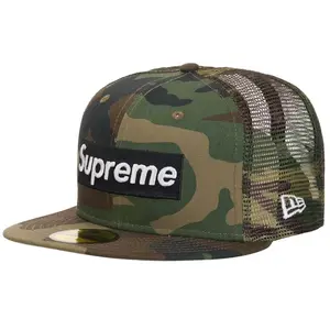 Supreme Box Logo Mesh Back New Era Cap (SS24), from StockX