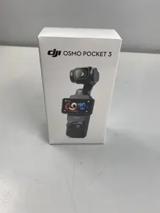 DJI Osmo Pocket 3 Stabilized 4K Handheld Camera w/ Rotatable Touchscreen - Gray