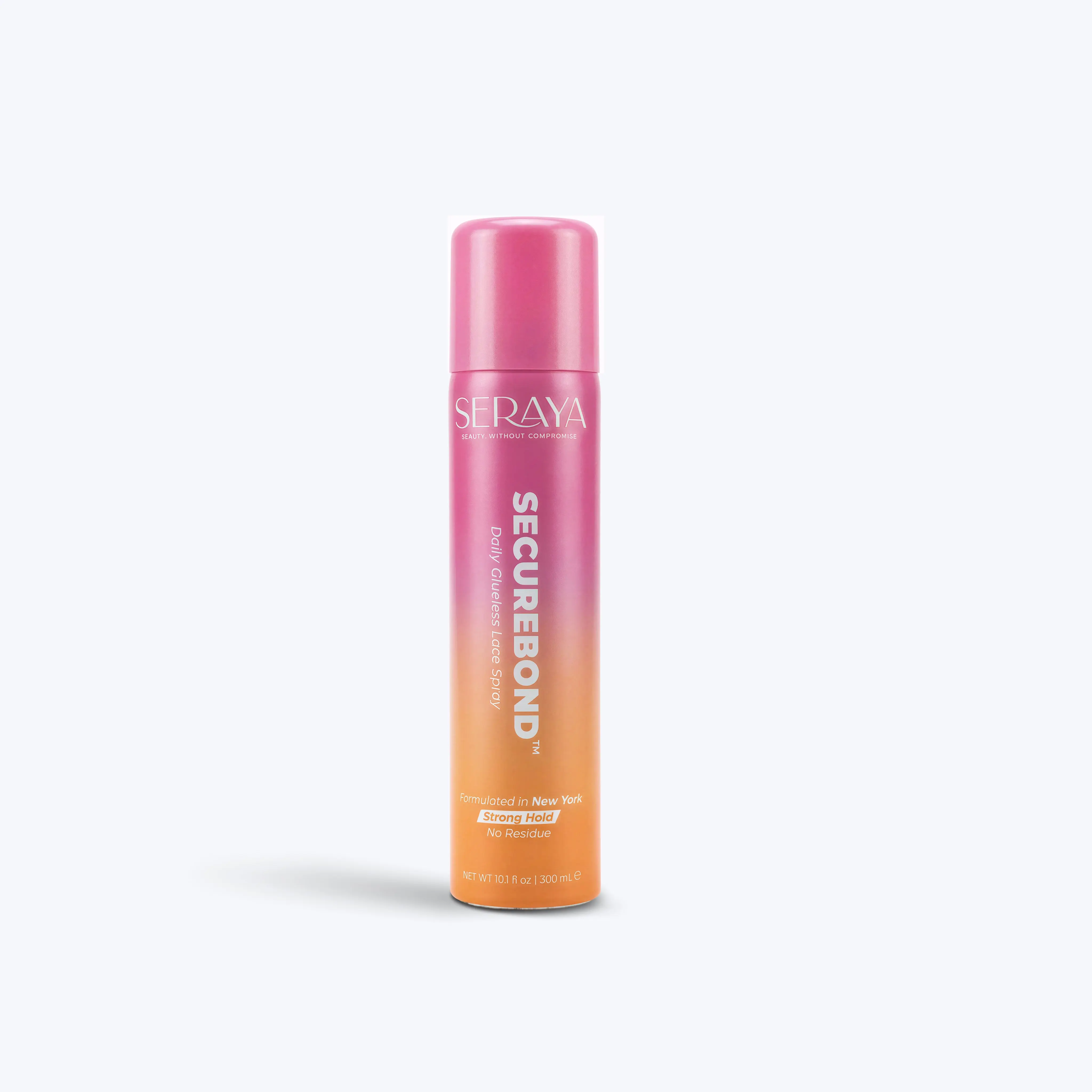 SecureBond Glueless Lace Melting Spray - Strong Hold Haircare for Female Lace Front Wigs & Frontals, Infused with Panthenol & Botanical Oils, Sweat Resistant, Fast Drying Invisible Finish