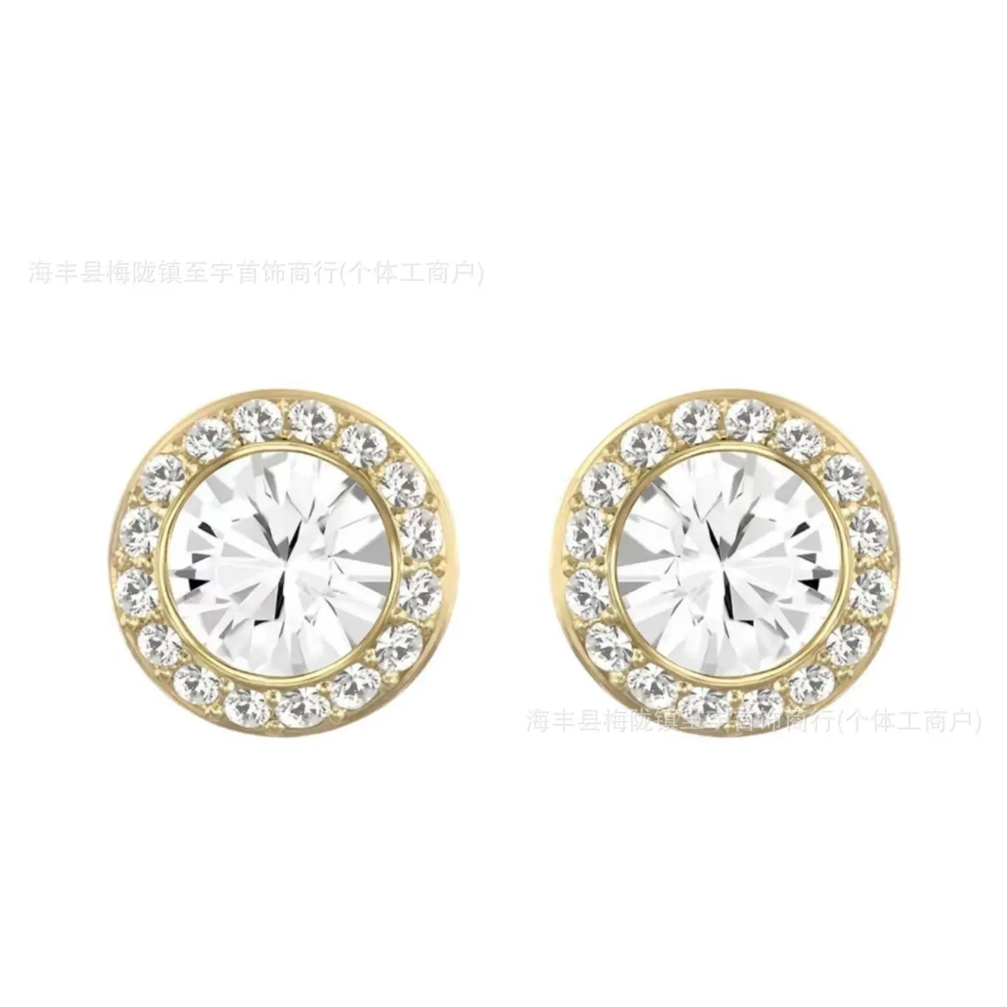 Golden Roman earrings