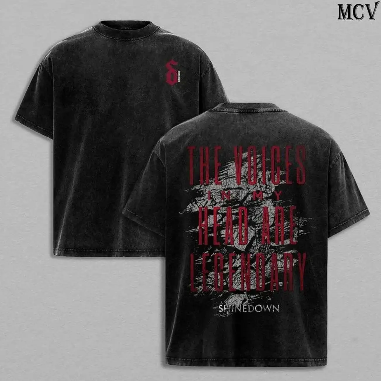 Vintage Shinedown Band Tee – ATTENTION ATTENTION Album Vintage Acid Wash Heavy Cotton Oversize Unisex Rock Band T-Shirt, Hoodie & Sweatshirt, Double Printed Retro Y2K Music Streetwear Top, Concert Tour Merch Gift for Fans ZXQ