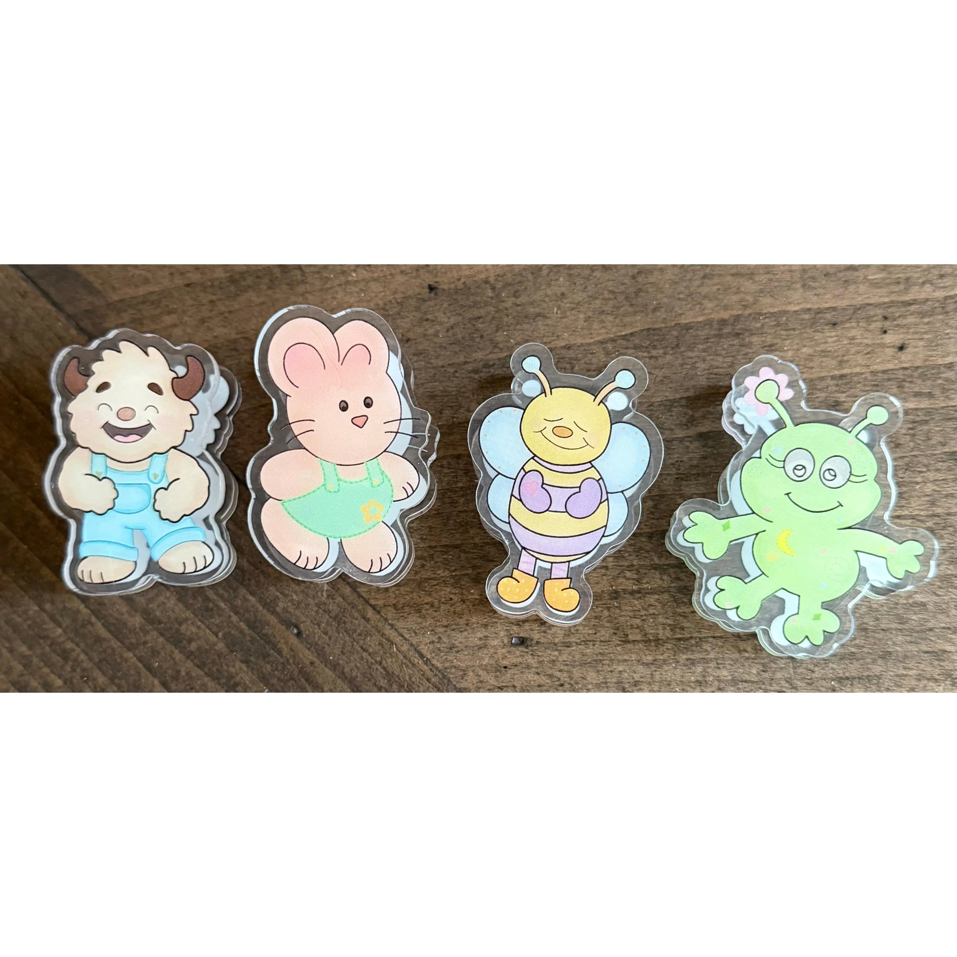 Marker Monster and Friends Paper Clip Bookmark - Adorable Design, Planner Organization Accessory, Coloring Nights Clip, Journaling Helper, Cozy Desk Item, Bookmark Holder