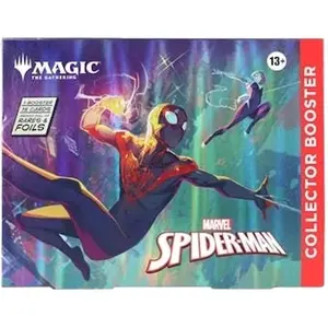 Magic The Gathering Spider-Man Collector Booster Single Pack Featuring Marvel's Spider-Man Trading Card Game