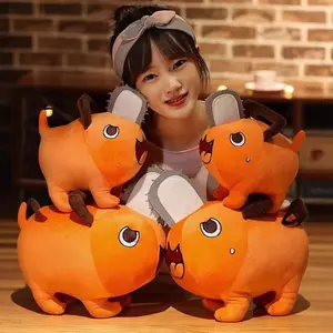 Pochita Chainsaw Man Demon Plush Toy Doll, Cute Cos Hanging Ornament Figure Pillow Christmas Gift, Adorable Pochita Collectible