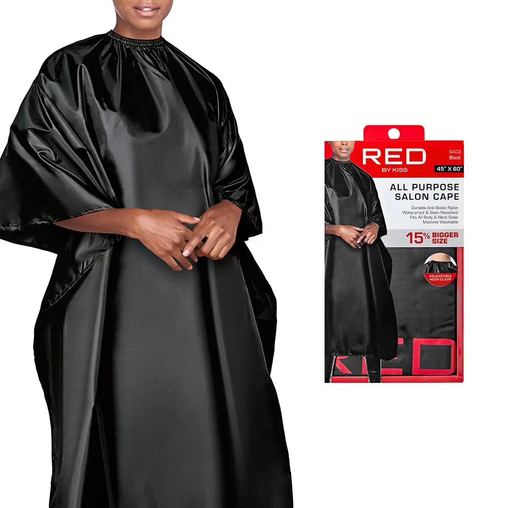 RED by KISS All Purpose Salon Nylon Cape RED by KISS All Purpose Salon Nylon Cape