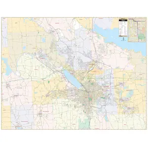 Syracuse, NY Wall Map