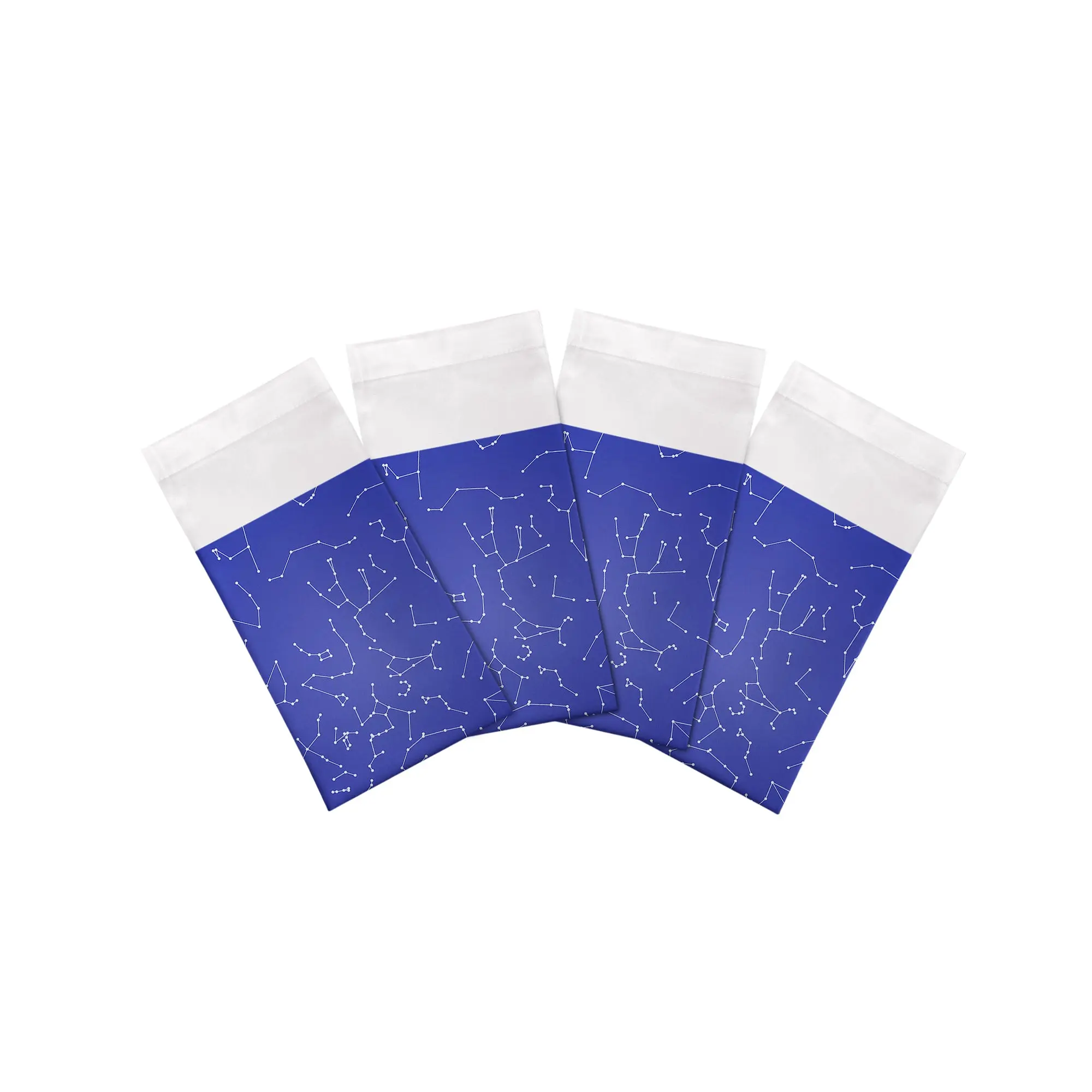 Constellations Stars Cotton Sateen Dinner Napkins