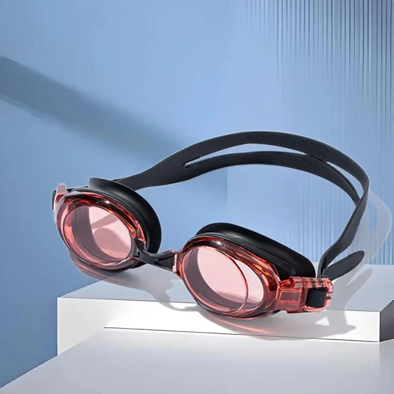 Adjustable Outdoor Swimming Goggles, Anti-fog & Waterproof Swimming Goggles, Swimming Accessories for Training Pool & Beach, Swim Glasses