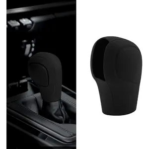 Car Gear Shift Knob Cover, Gear Shift Knob Cover Car Protect Accessories, Car Shift Protector Cover Protector, Silicone Automatic Gear Shift Knob Cover Universal for Most Cars