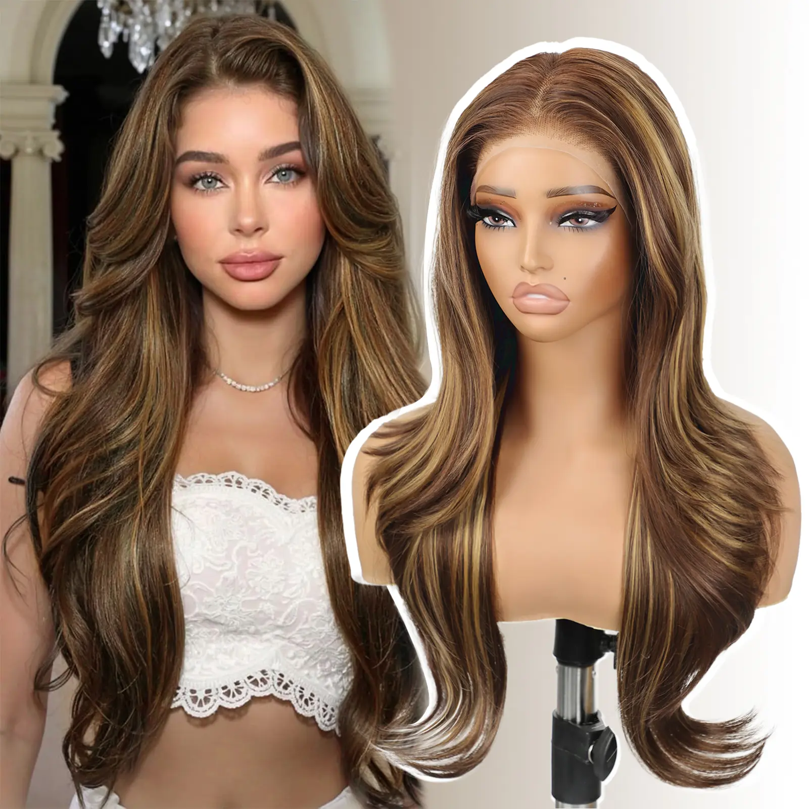 Brown Highlight - -26 Inch