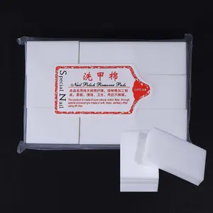 540pcs Cotton Nail Polish Remover Pads, Unscented Disposable Nail Wipes, Gentle Cleansing Care for Women and Girls, Ideal for Nail Salons and Home Use