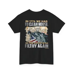 1776 We The People Patriotic T-Shirt – Statue of Liberty & Constitution American Heritage Tee