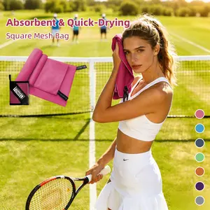 2-Piece Microfiber Sports Towel Set, Quick-Drying Gym Towels, Super Absorbent Sports & Travel Towels