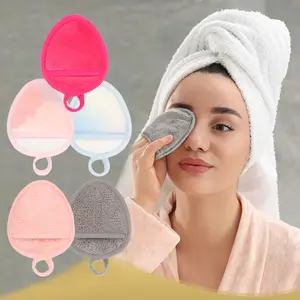 Reusable Makeup Remover Wipes Set, Makeup Remover Towelettes, Facial Cleansing Towels, Facial Cleansing Pads, Face Cleaning Wipes, Suitable for All Skin Types, Hanging Design, 3 Pieces