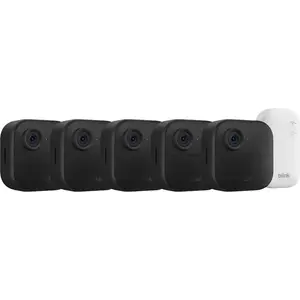 Blink Outdoor 4 Wireless Smart Security Camera, 5-Camera Black System