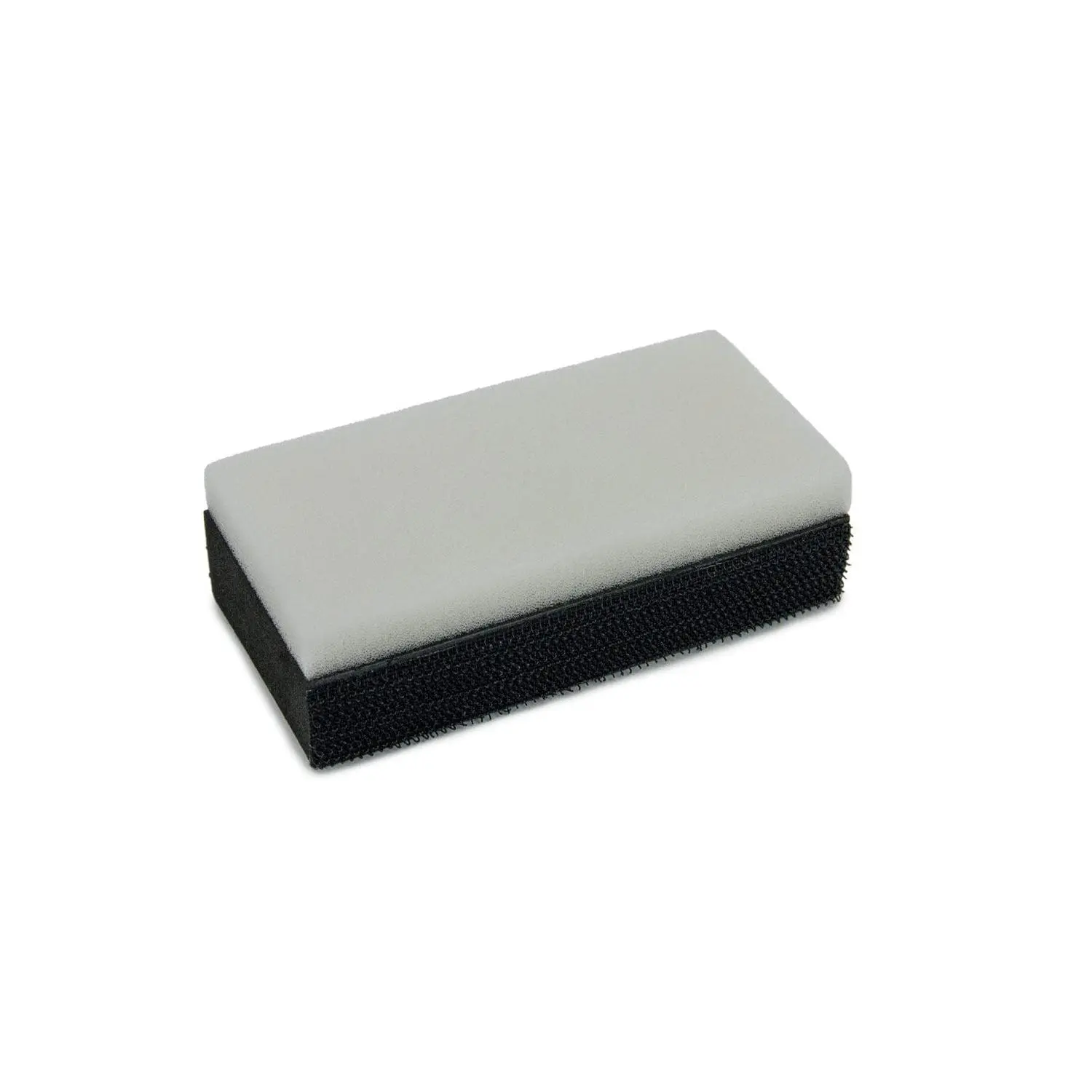 [Block Grip] Dual Foam Narrow Coating Applicator Brick, Brick-Shape Design with Side Velcro, 3.5 in. x 1.75 in. x 1 in. - Kitchenware Foam Tool for Wrapping & Gripping Your Coating Sheet, Grip Your Coating Sheet