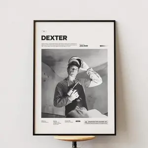 Dexter TV Series Movie Poster Michael C. Hall as Dexter Poster Print | Special Design Poster | Glossy Paper Movie Poster | Wall Decor Idea