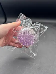 Crunchy fish bead purple ombre Stress Ball