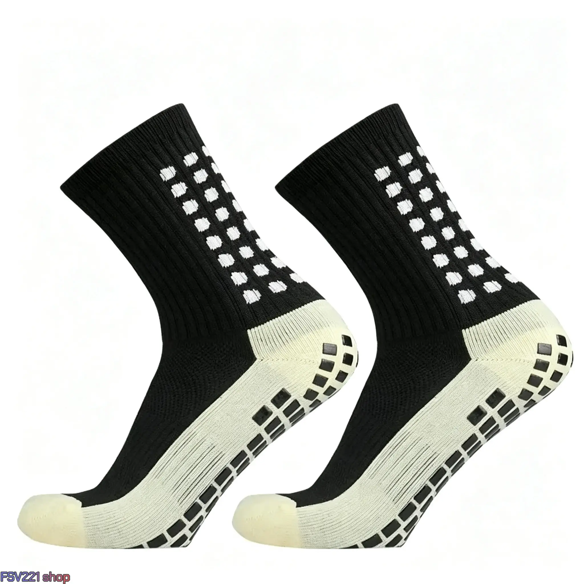 Non-Slip Grip Football Socks for Men, Elastic Sports Training Accessories, 1-4 Pairs Pack, Ideal for Soccer, High-Intensity Workouts campingessentials