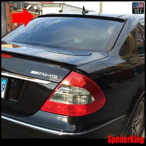 Mercedes Benz E Class W211 2003-2009 Rear Window Roof Spoiler (818R)