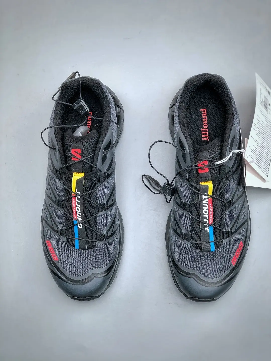 Salomon XT‑6 Unisex Minimalist Trail Sneakers, Scratch‑Resistant Shell, High‑Grip Outsoles, Fit for Forest Hiking, Road Jogging, Leisure Travel
