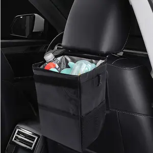 Car Seat Back Storage Box, Car Seat Back Organizer with Lid, Multifunctional Car Storage Box, Car Interior Accessories for Car Stowing & Tidying