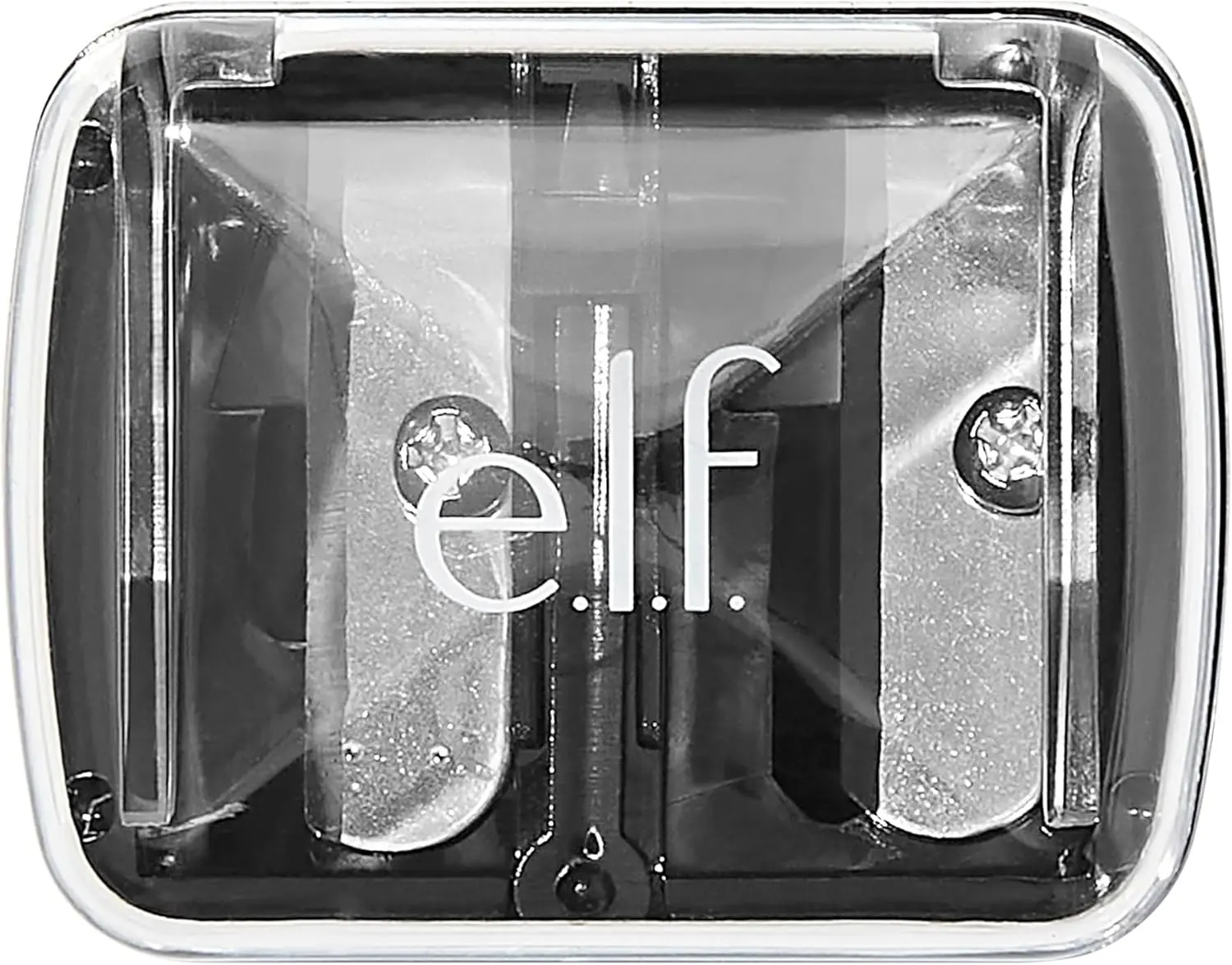 E.L.F., Dual-Pencil Sharpener, Convenient, Essential Tool, Sharpens, Easy to Clean, Travel-Friendly, Compact, Includes Bonus Small Sharpener e.l.f.