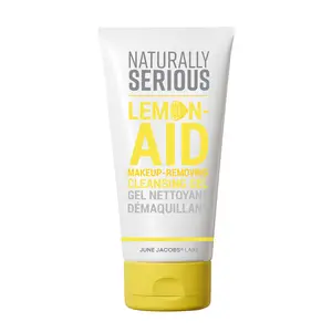 Naturally Serious Lemon-Aid Makeup-Removing Cleansing Gel, Facial Cleanser, Skincare, 120 ml / 4 fl oz, Smooth, Nourishing, Comfort Silky