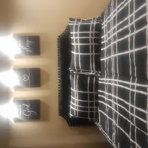 Wood Framed Canvas Wall Art, 3 Counts/set Give It To God and Go To Sleep Letter Pattern Wall Decor, Wall Art for Home Living Room Bedroom Office Gallery, Ornaments #GLOBAL PICKS