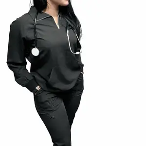 Black Scrub Bottoms - Ivy Collection